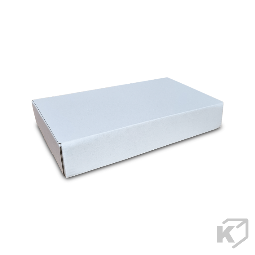 Skladacie krabice Fefco 0427 266x154x42mm 3VVL biela-hnedá
