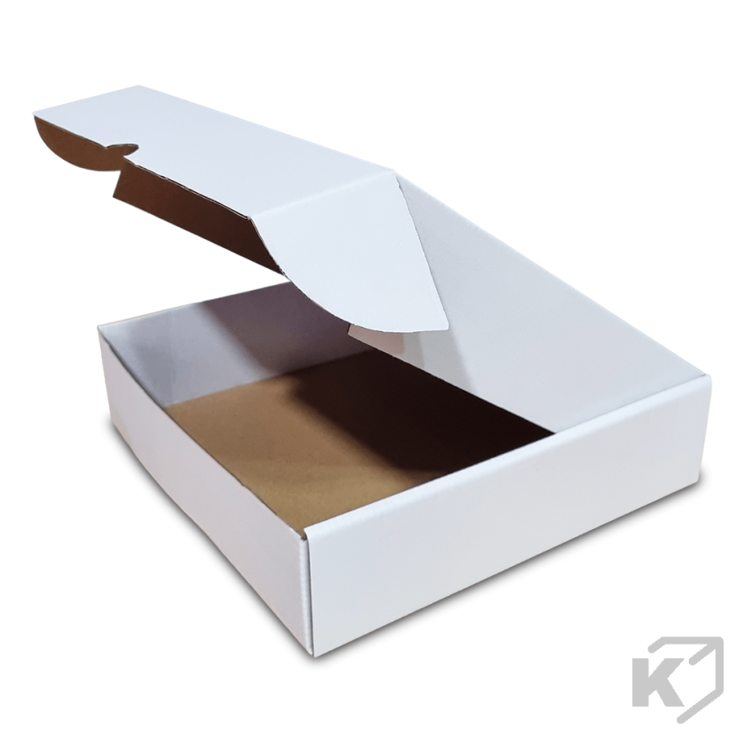 Skladacie krabice Fefco 0427 375x200x60mm 3VVL biela-hnedá