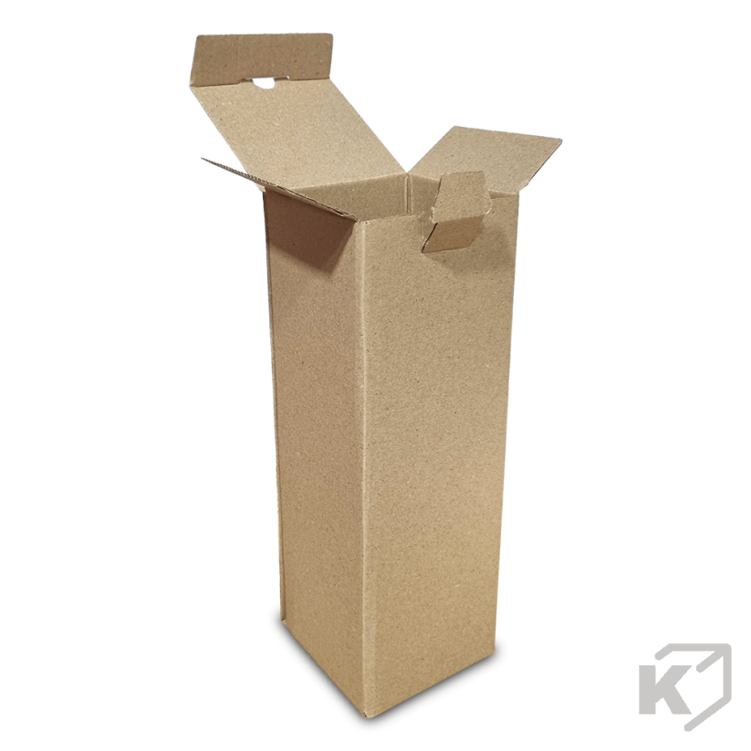 Kartónové krabice Fefco 0215 95x95x255mm 3VVL hnedá