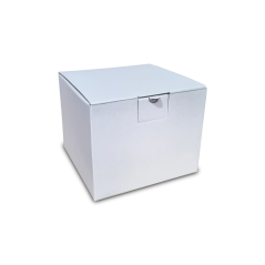Kartónové krabice Fefco 0215 150x150x120mm 3VVL biela-hnedá