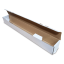 Skladacie krabice Fefco 0427 530x60x60mm 3VVL biela-hnedá