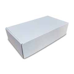 Skladacie krabice Fefco 0427 387x210x95mm 3VVL biela-hnedá
