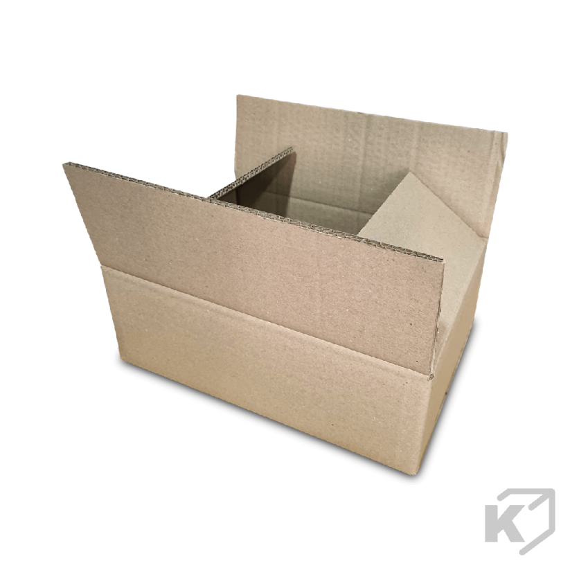 Klopové kartónové krabice 300x200x100mm 5VVL hnedá