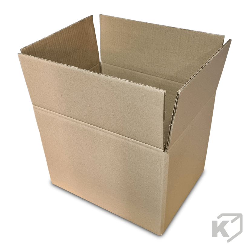 Klopové kartónové krabice 400x300x300mm 5VVL hnedá