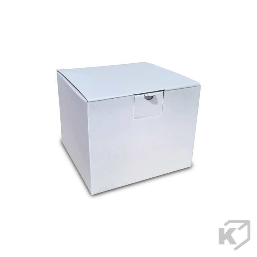 Kartónové krabice Fefco 0215 150x150x120mm 3VVL biela-hnedá