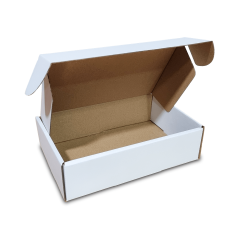 Skladacie krabice Fefco 0427 226x144x60mm 3VVL biela-hnedá