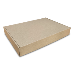 Skladacie krabice Fefco 0427 370x260x50mm 3VVL hnedá