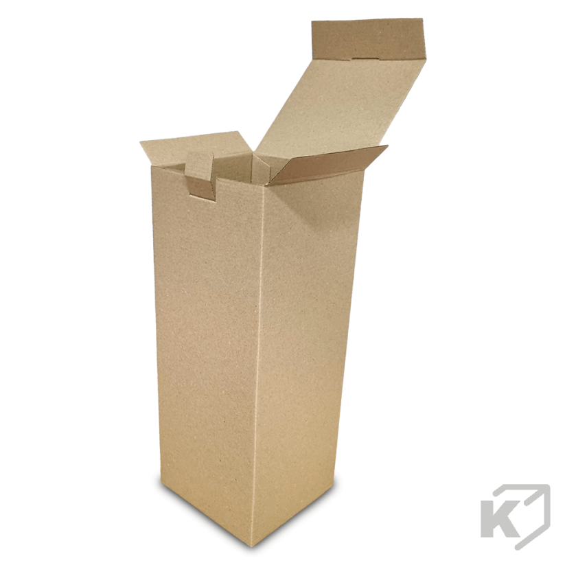 Kartónové krabice Fefco 0215 130x130x290mm 3VVL hnedá