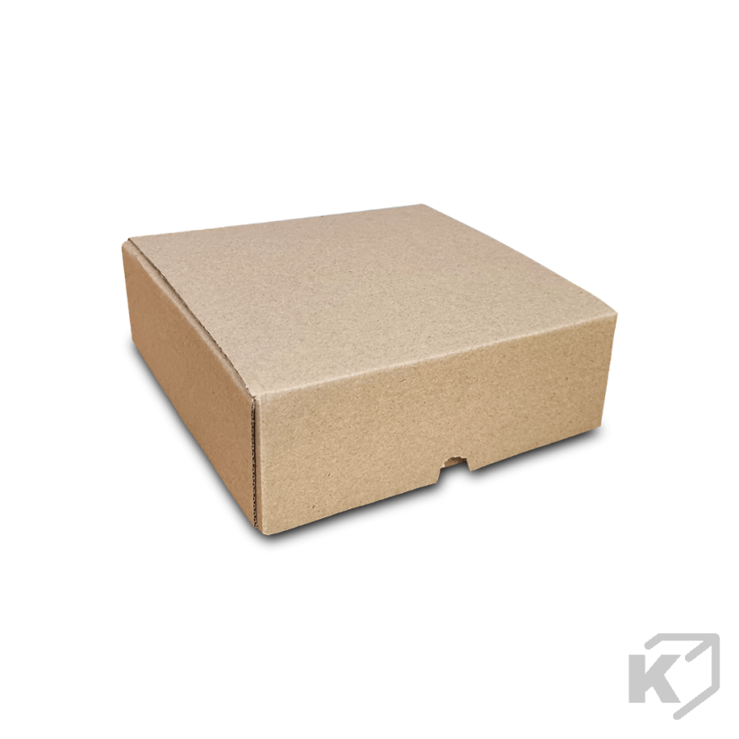 Skladacie krabice Fefco 0427 170x170x60mm 3VVL hnedá