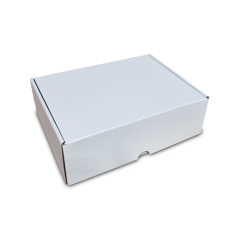 Skladacie krabice Fefco 0427 266x195x83mm 3VVL biela-hnedá