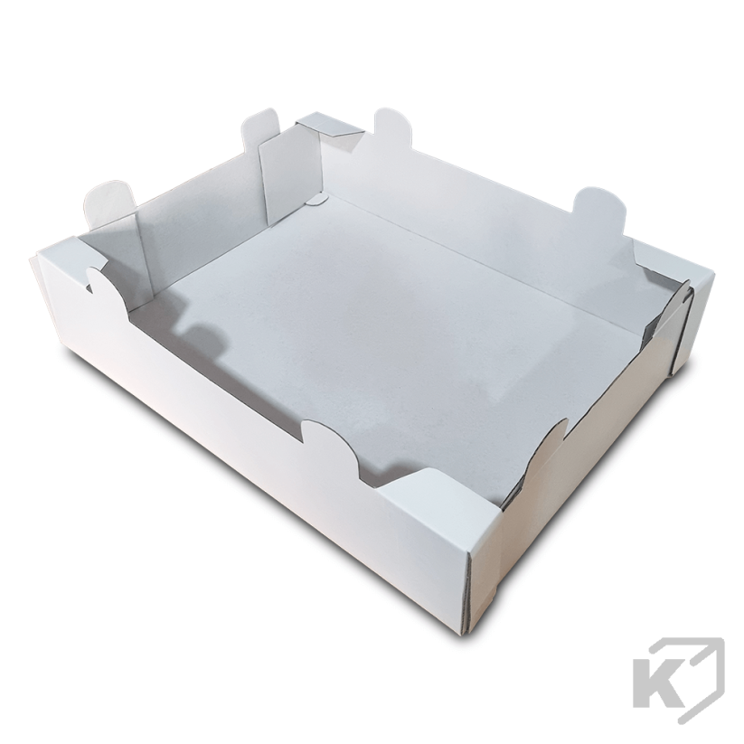 Kartónové prepravky 450x350x100mm biela