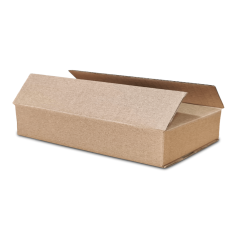 Klopové kartónové krabice 500x200x100mm 3VVL hnedá