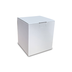 Kartónové krabice Fefco 0215 130x130x255mm 3VVL biela-hnedá