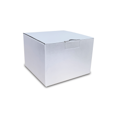 Kartónové krabice Fefco 0215 180x180x112mm 3VVL biela-hnedá