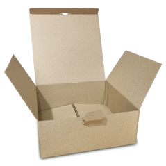 Kartónové krabice Fefco 0215 240x240x95mm 3VVL hnedá