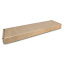 Skladacie krabice Fefco 0427 540x150x40mm 3VVL hnedá