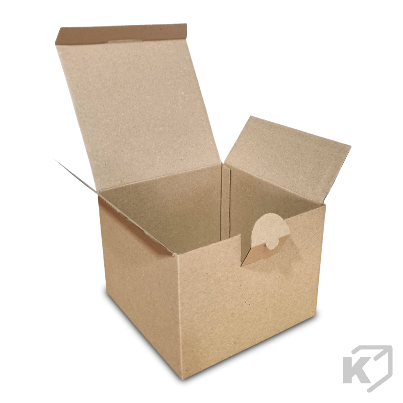 Kartónové krabice Fefco 0215 160x160x110mm 3VVL hnedá