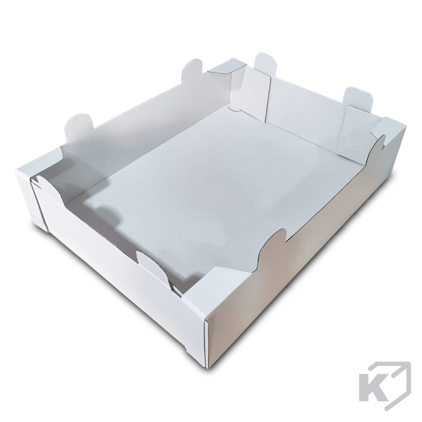 Kartónové prepravky 450x350x100mm biela