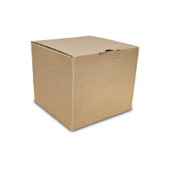 Kartónové krabice Fefco 0215 255x255x230mm 3VVL hnedá
