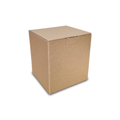 Kartónové krabice Fefco 0215 130x130x255mm 3VVL hnedá