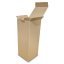 Kartónové krabice Fefco 0215 130x130x290mm 3VVL hnedá