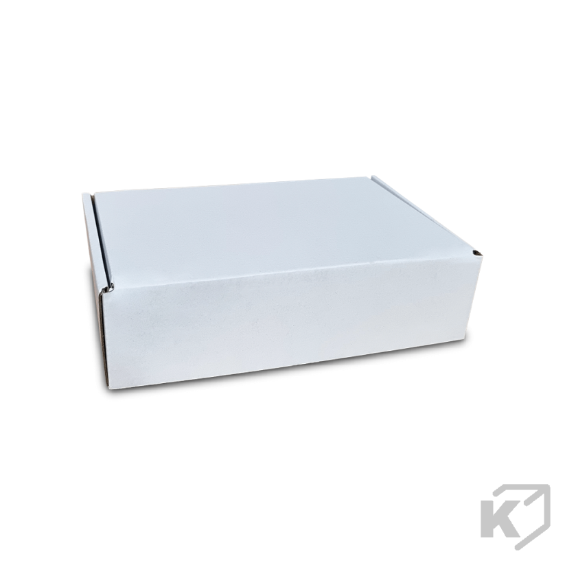 Skladacie krabice Fefco 0427 226x144x60mm 3VVL biela-hnedá
