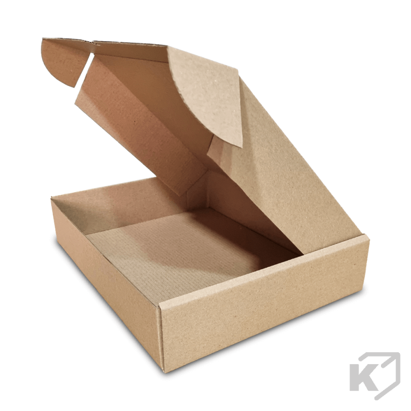 Skladacie krabice Fefco 0427 266x206x53mm 3VVL hnedá