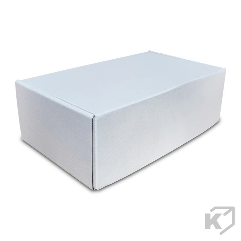 Skladacie krabice Fefco 0427 323x185x104mm 3VVL biela-hnedá