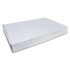 Skladacie krabice Fefco 0427 465x305x55mm 3VVL biela-hnedá