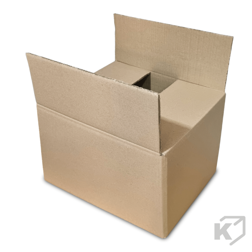 Klopové kartónové krabice 400x300x300mm 5VVL hnedá