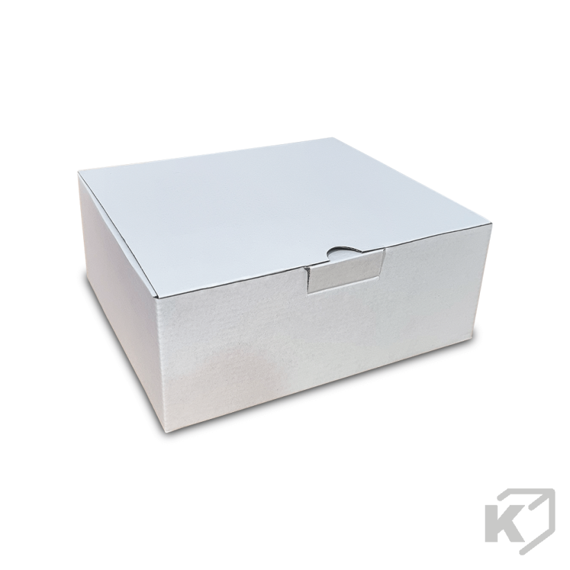 Kartónové krabice Fefco 0215 200x220x98mm 3VVL biela-hnedá