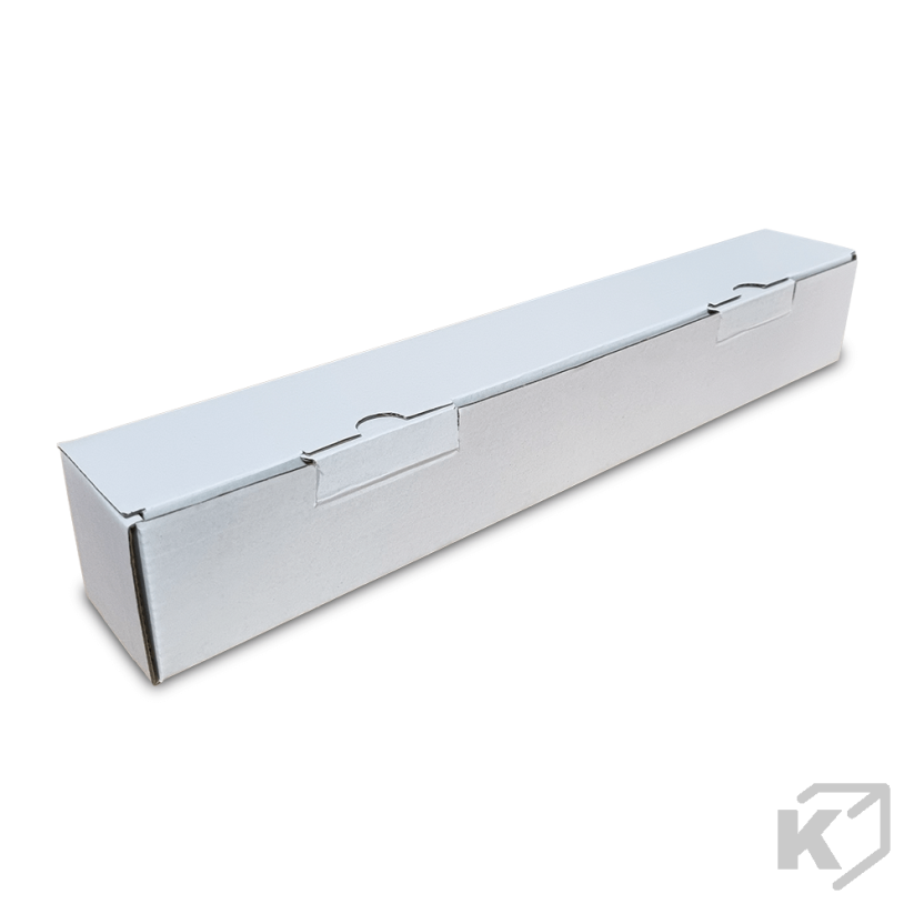 Skladacie krabice Fefco 0427 390x60x60mm 3VVL biela-hnedá