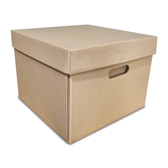 Archivačná krabica 350x350x260 hnedá + zakladače