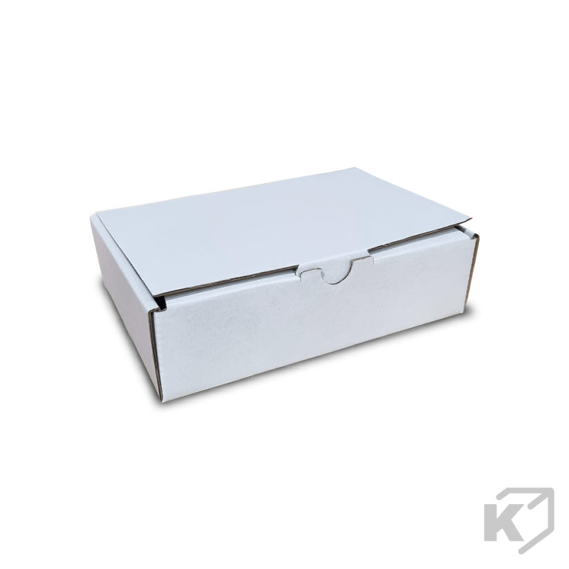 Skladacie krabice Fefco 0427 170x125x50mm 3VVL biela-hnedá