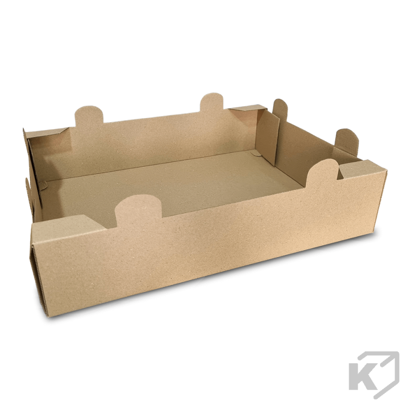 Kartónové prepravky 450x350x100mm hnedá