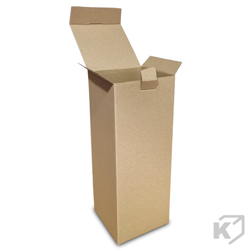 Kartónové krabice Fefco 0215 130x130x290mm 3VVL hnedá