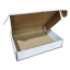 Skladacie krabice Fefco 0427 266x206x53mm 3VVL biela-hnedá