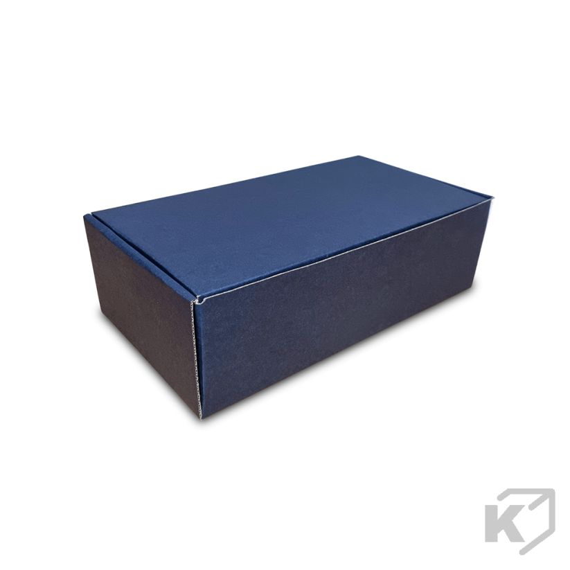 Skladacie krabice Fefco 0427 300x160x90mm 3VVL modrá-biela