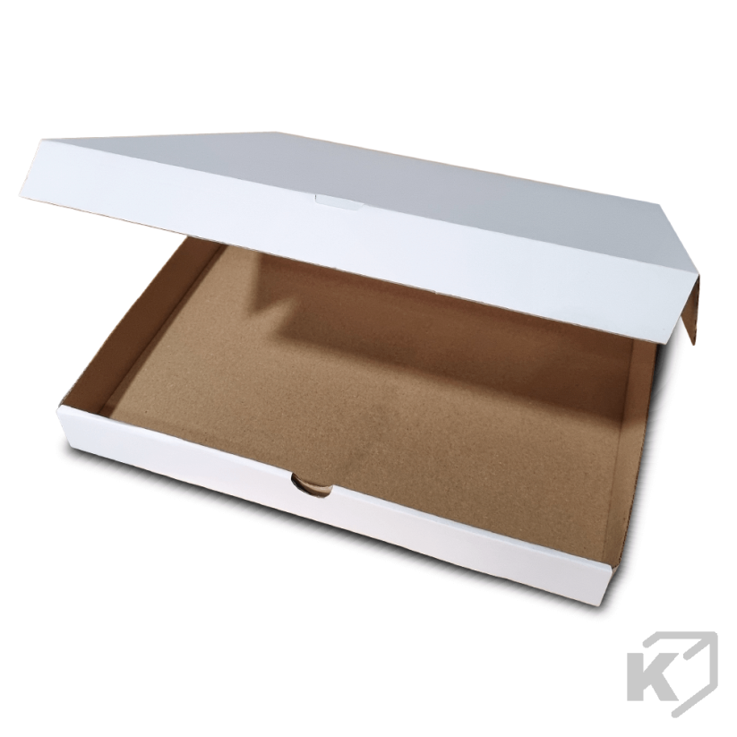 Krabice na pizzu 450x450x45mm biela