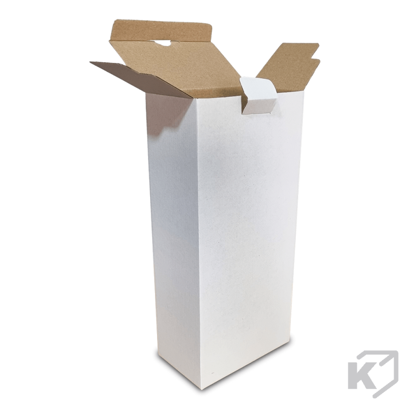 Kartónové krabice Fefco 0215 150x90x330mm 3VVL biela-hnedá