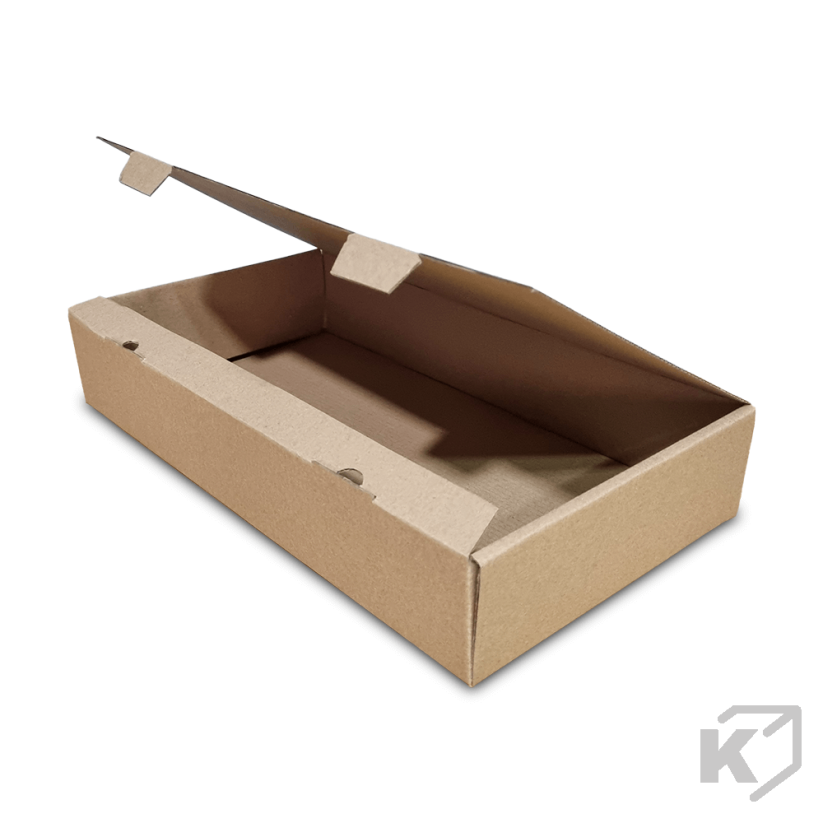 Skladacie krabice Fefco 0427 345x185x60mm 3VVL hnedá