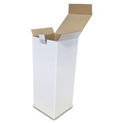 Kartónové krabice Fefco 0215 164x164x368mm 3VVL biela-hnedá