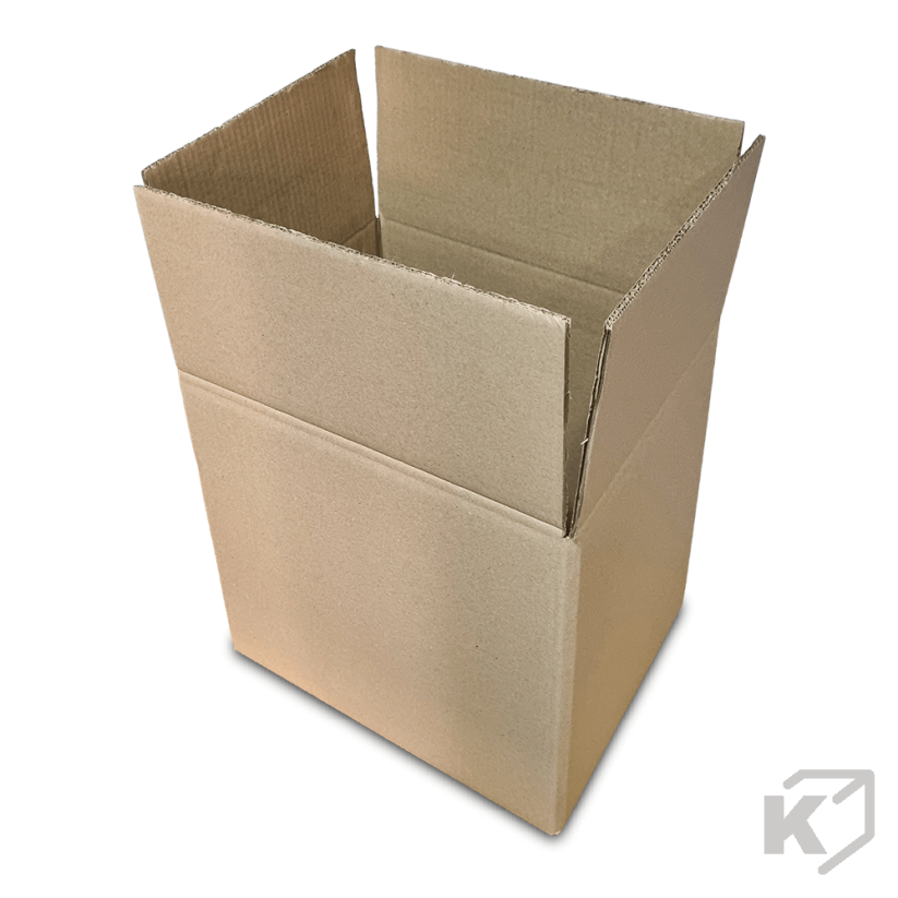 Klopové kartónové krabice 275x275x390mm 5VVL hnedá