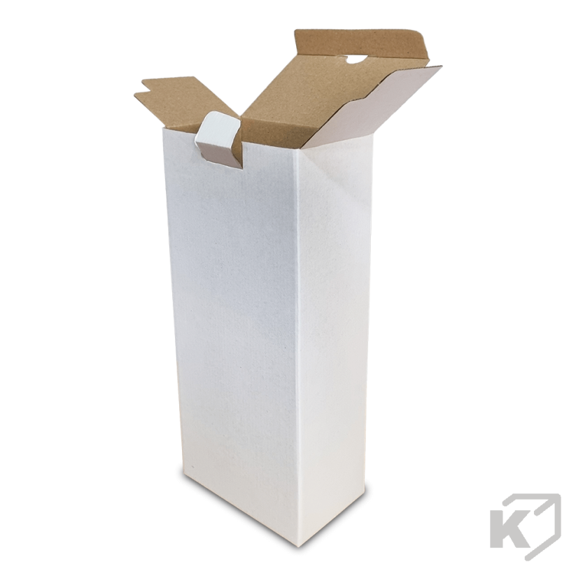 Kartónové krabice Fefco 0215 150x90x330mm 3VVL biela-hnedá