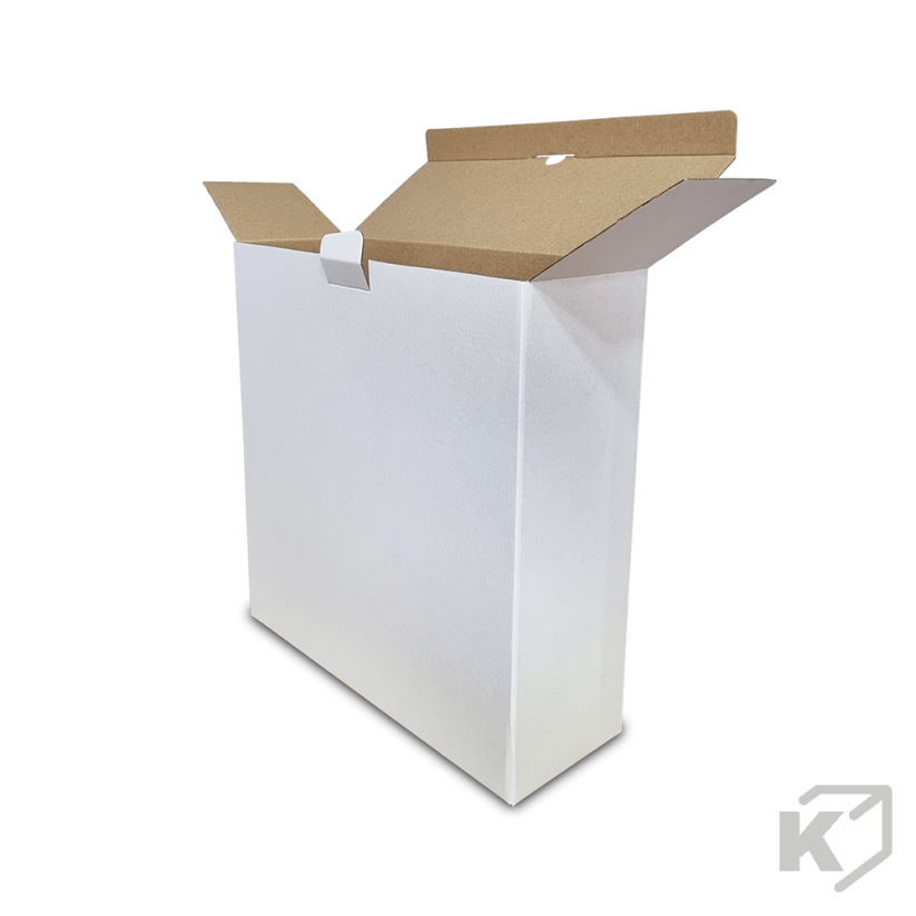 Kartónové krabice Fefco 0215 175x92x152mm 3VVL biela-hnedá