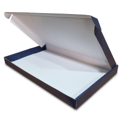 Skladacie krabice Fefco 0427 442x254x35mm 3VVL modrá-biela