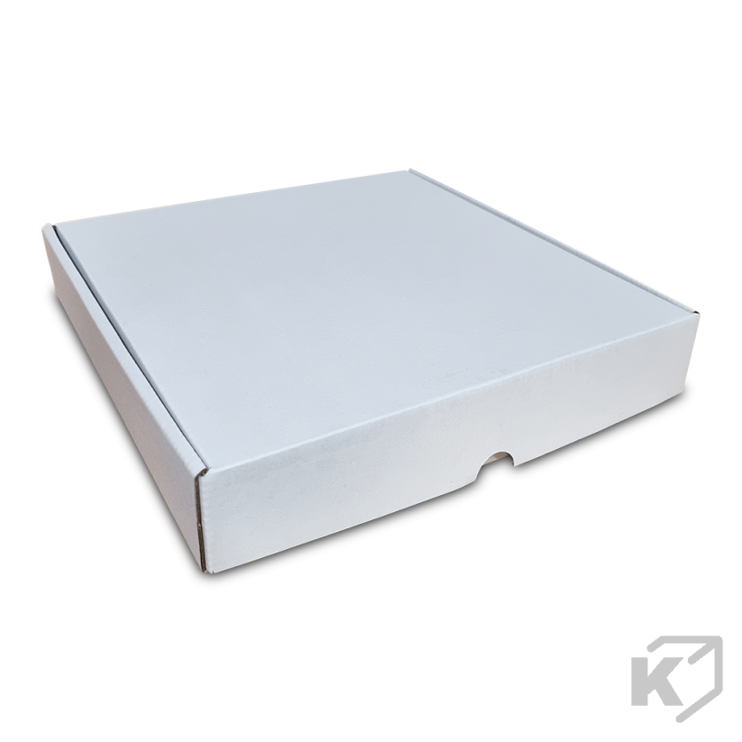 Skladacie krabice Fefco 0427 264x262x46mm 3VVL biela-hnedá