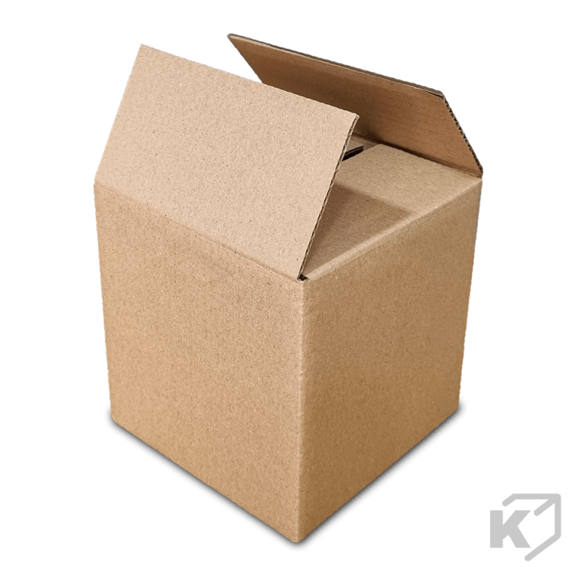 Klopové kartónové krabice 300x300x300mm 3VVL hnedá