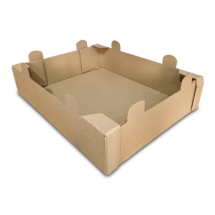Kartónové prepravky 450x350x100mm hnedá