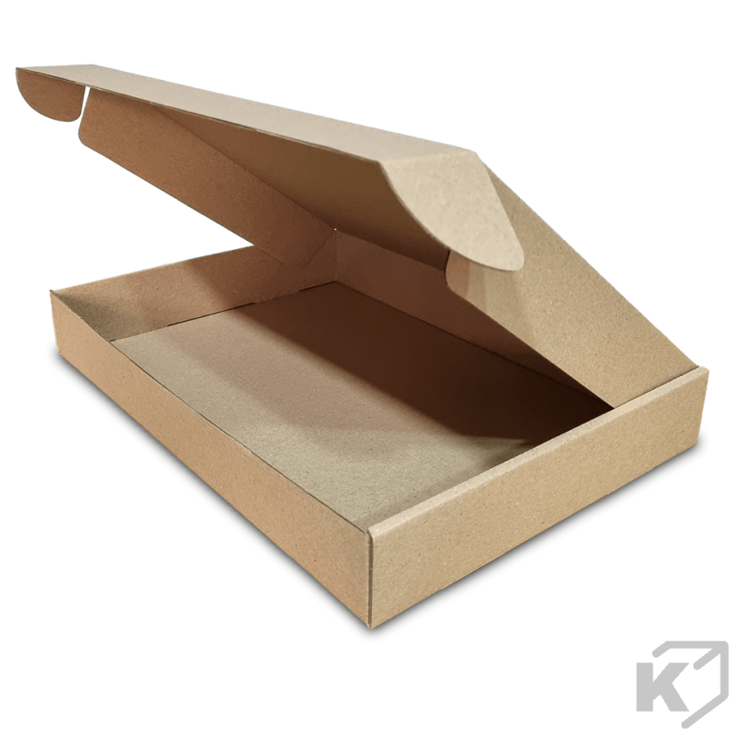 Skladacie krabice Fefco 0427 370x260x50mm 3VVL hnedá